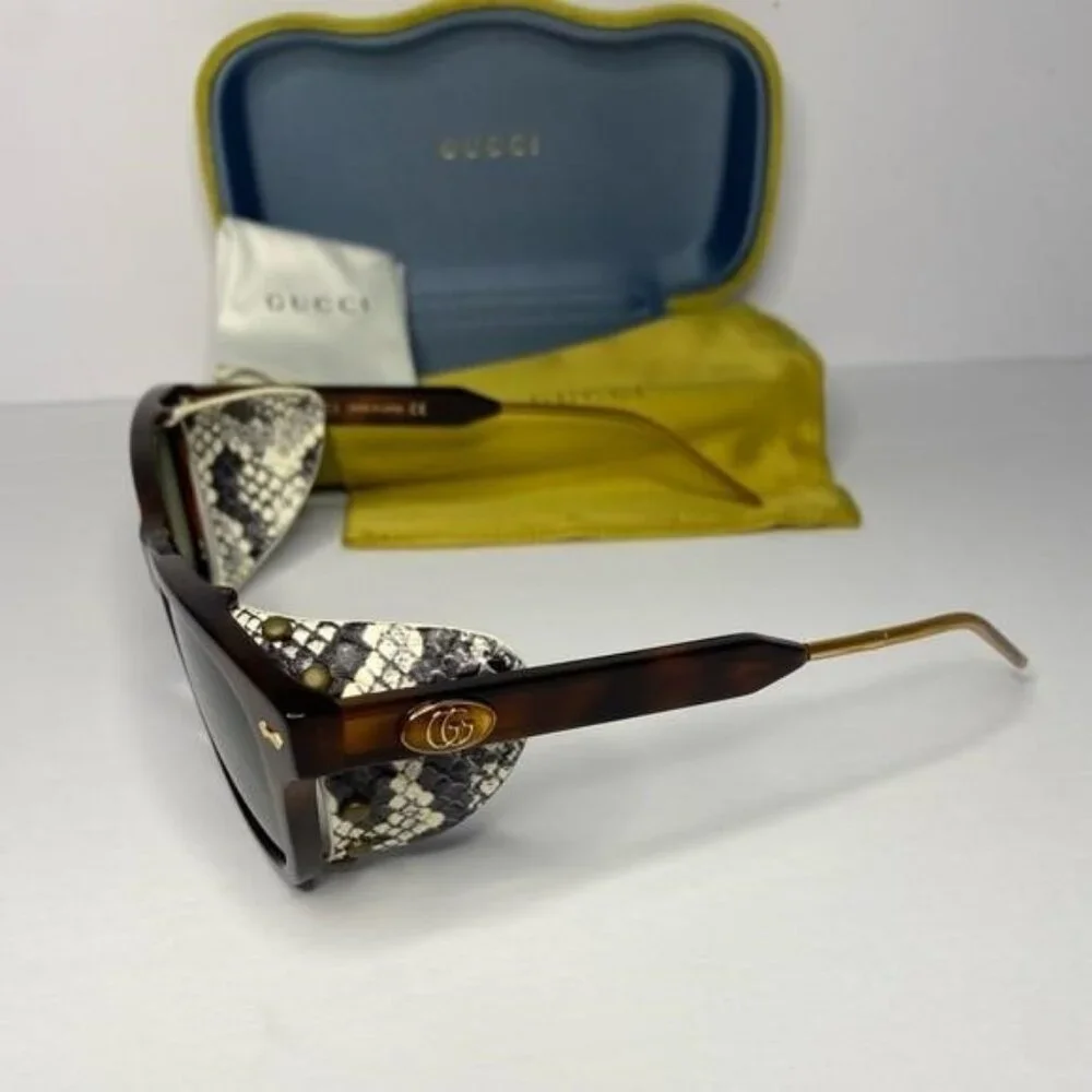 New Auth - GG0671S Sunglasses by Gucci™ Shape: Rectangle, Material: Acetate,